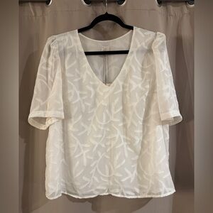 NWT Target A New Day Ivory Blouse
